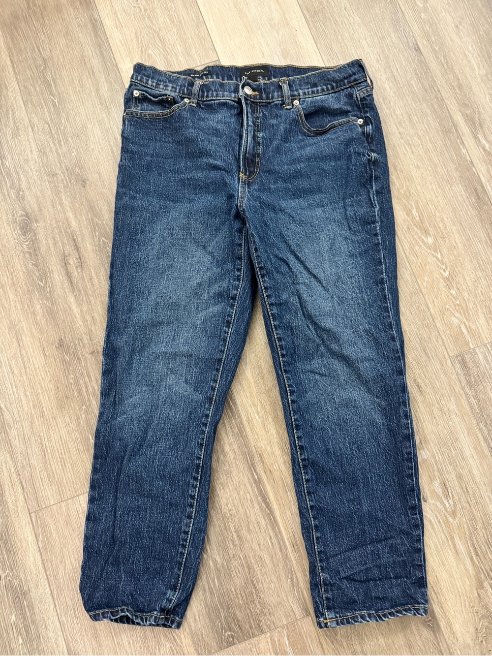 Free assembly Women's Boyfriend Jeans in Dark Blue